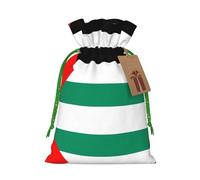 Palestine Flag Print Reusable Gift Bags,Drawstring Gift Bags For Jewelry And Gifts,For Festive Occasions
