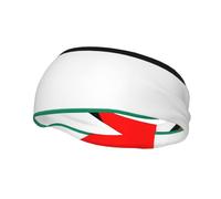 Palestine flag print Sports sweatband Non-slip,Running, Gym and breathabl Hairband for Women and Men