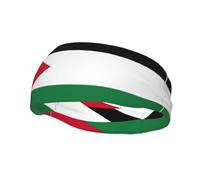 Palestine Flag Print Unisex Outdoor Versatile Running Headband,Perfect Blend of Fashion and Function