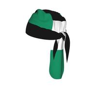 Palestine flag Printed Cap Do Rag, Moisture Wicking Cycling Cap Helmet Liner for Biking Running Hiking