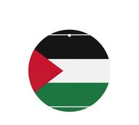 Palestine Flag Printing 10 Pieces Air Freshener Cards,Car Scented Hanging Air Freshener Fragrant Sheets For Car Use