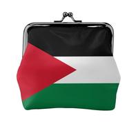 palestine flag1 print Small Pouch Kiss Lock Coin Purse for Women Coin Change Purse, Credit Card Wallet