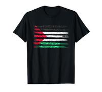 Palestine Free in Arabic Gaza Flag T-Shirt