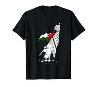 Palestine Free Palestine in Arabic Free Gaza Palestine Flag T-Shirt