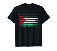 Palestine Free Palestine in Arabic Free Gaza Palestine Flag T-Shirt