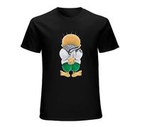 Palestine Handala National Symbol T-Shirt Graphic Printed Mens Black Mens Unisex Tee S