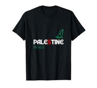 Palestine in Arabic Free Gaza Value Graphic T-Shirt