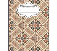 Palestine Journal 8x10 100 Pages Lined: Palestinian Tatreez Notebook Paperback
