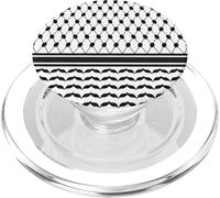 Palestine keffiyeh Scarf symbol of the Palestine flag PopSockets PopGrip for MagSafe