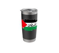 Palestine Love and Toothless Stainless Steel Insulated Tumbler