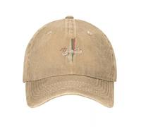 Palestine Map Baseball Cap Classic Mens Baseball Caps - Unisex Distressed Washed Snapback Hat,Outdoor Summer Casual Sun Visor Hat,Khaki,One Size