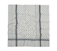 Palestine,Palestine Scarf - Chiffon Bandana | Palestinian Chiffon Scarf, Desert Head Neck, Arab Scarf for Outdoor, Black, Se référer au descriptif