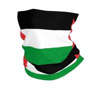Palestine Palestinian Classic Flag Men Women Face Covering Scarf Multifunctional Snood Windproof Bandana For Hiking Cycling Running Outdoor