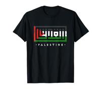 Palestine Palestinian Flag Arabic Calligraphy Free Palestine T-Shirt
