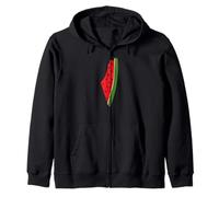 Palestine Peace Palestinian watermelon Zip Hoodie