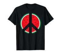 Palestine Shirt Watermelon Peace Symbol Value Graphic T-Shirt