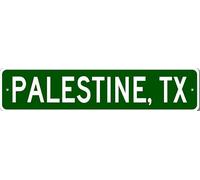 Palestine, Texas Metal Wall Decor City Limit Sign