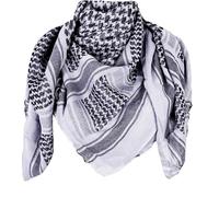 Palestinian Cotton Shemagh Scarf Arab Army Tactical Military Desert Keffiyeh Tactical Desert Arab Scarf for Men Yasser Arafat