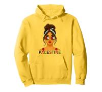 Palestinian Girl Palestine Flag Palestinian Girlfriend Wife Pullover Hoodie