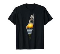 Palestinian Map Al Aqsa Jerusalem in Palestine T-Shirt