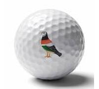 Palestinian Peace Novelty Golf Ball, Two-Layer Construction, 4.2 cm Diameter, 392 Dimples, Outdoor Training