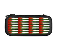 Palestinian Vintage Flag Portable Carrying Case for Switch Protective Travel Hard Shells Game Card Storage Pouch Bag