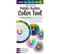 Palette-Builder Color Tool: 4 Mini Wheels Feature Tints, Tones, Shades & Neutrals to Spark Creativity