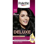 Palette Deluxe Creme Colouration 1-0 Deep Natural Black Hair Dye