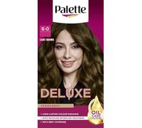 Schwarzkopf Palette Deluxe Creme Colouration – Permanent Hair Dye – 6-0 Light Brown