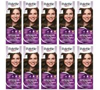 Palette Intensive Colour Cream 4-5 (G3) Truffle Hair Colour - Full Box - with English Instruction Leaflet (Pack of 10)