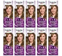 Palette Intensive Colour Cream 7-0 (N6) Medium Blonde Hair Colour, Full Box, with English Instruction Leaflet (Pack of 10)