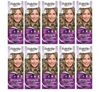 Palette Intensive Colour Cream 8-21 Ash Light Blonde Hair Colour - Full Box - with English Instruction Leaflet (Pack of 10)