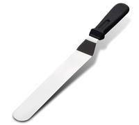 Palette Knife Baking, Pallet Knife, Cake Spatula, Icing Spatula, for Cake Decorating, Smoothing Icing and Cooking, Frosting Pastries(Black)