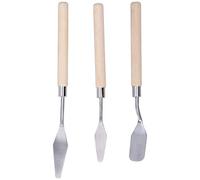 Palette Knife Set Wooden Handle Oil Painting Appliance Art Paint Scraper