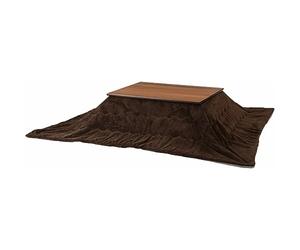 Palette Life Kotatsu Comforter, 78.7 x 94.4 inches (200 x 240 cm), Rectangular Kotatsu Comforter, Double-Sided, Reversible, Herringbone Pattern, Scandinavia, Stylish, Cute, Warm, Brushed, Fluffy,