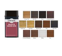 Palette Water Based Wood Dye from Liberon ALL Shades and ALL Sizes Available
