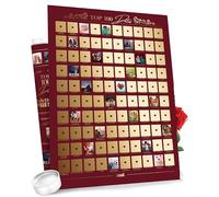 Palettes and Prints Top 100 Dates Poster Unframed