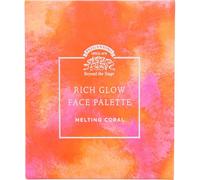 Palganton Rich Glow Face Palette 03 M Coral Skin Makeup Apply with your brush or fingers. As blush, apply C and D to cheeks. As a highlighter, apply A