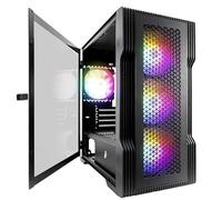 PALICOMP Gaming PC Desktop - AMD Ryzen 5 9600X Turbo 5.4Ghz 6 Core - 32GB DDR5 RAM - 500GB M.2 SSD - 1TB HDD - NO OS - RTX5060 TI 16GB - WIFI6 - Bluetooth V5.3 - T3