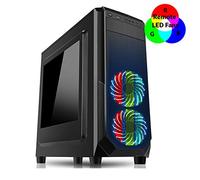 PALICOMP Gaming PC Desktop - AMD Ryzen 7 9700X Turbo 5.5Ghz 8 Core - 32GB DDR5 RAM - 1TB M.2 SSD - 2TB HDD - NO OS - AMD RADEON Graphics - WIFI6 - Bluetooth V5.3 - RGB WAVE