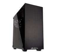 PALICOMP Gaming PC Desktop - AMD Ryzen 9 9800X3D Turbo 5.2Ghz 8 Core - 16GB DDR5 RAM - 500GB M.2 SSD - 1TB HDD - NO OS - RTX5070 12GB - WIFI6 - Bluetooth V5.3 - STRONGHOLD BLACK