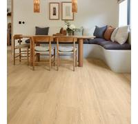 Palio By Karndean Beige & Taupe Pale Oak Effect Embossed Luxury Vinyl Click Planks, 3.2M²
