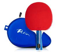 Palio Evolve Professional Table Tennis Bat - ITTF Approved Ping Pong Paddle with Premium Rubber & EVA Case | High Spin, Speed & Control | Ideal for Beginners & Pros (1 Bat)