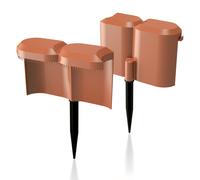 Palisade Plastic Flexible Garden Anti Snail Interlock Border Wall Fence Leveling
