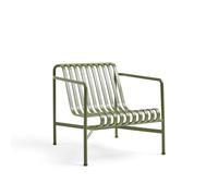 HAY - Palissade Lounge Chair Low, Olive - Olive