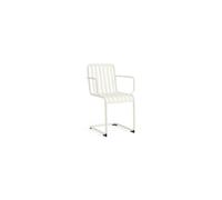 Palissade Cantilever Chair With Armrests Cream White
