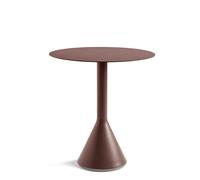 HAY - Palissade Cone Table Ø70 cm, Iron Red - Iron Red
