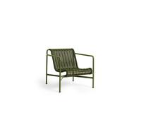 HAY - Palissade Cord Lounge Chair Low, Olive - Olive
