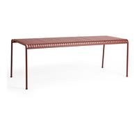 Palissade Dining Table L220 Iron Red