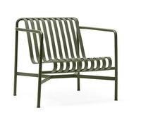 HAY - Palissade Lounge Chair Low, Olive - Olive